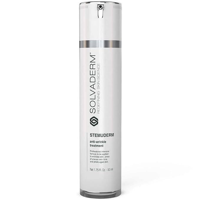 Stemuderm Face & Eye Cream - Anti Aging Skincare - Daily Moisturizer for Fine Lines, Wrinkles & Eyebags - Supports Production of Collagen & Elastin - Organic Stem Cell Complex - 1.7 oz (Pack of 2)