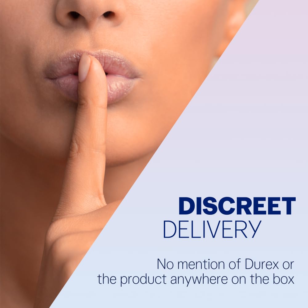 Durex Ultra-Thin Condoms - 10 Pack, Sensitive, Reliable Contraceptive Protection