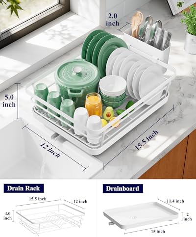 Kitsure Dish Drying Rack for Kitchen Counter