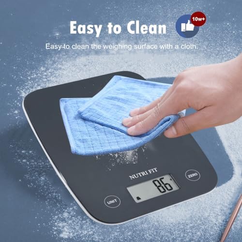 NUTRI FIT Digital Food Scale 11lb Kitchen Scales