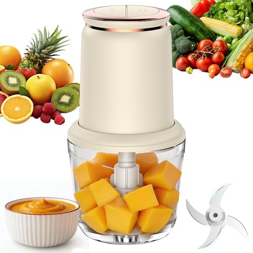 Glass Baby Food Maker，Mini Baby Food Blender and Puree Processor 20oz