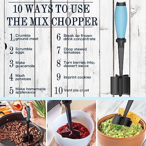 2 Pack Meat Chopper Ground Beef Masher Tool