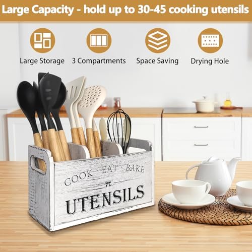 Farmhouse Kitchen Utensil Holder