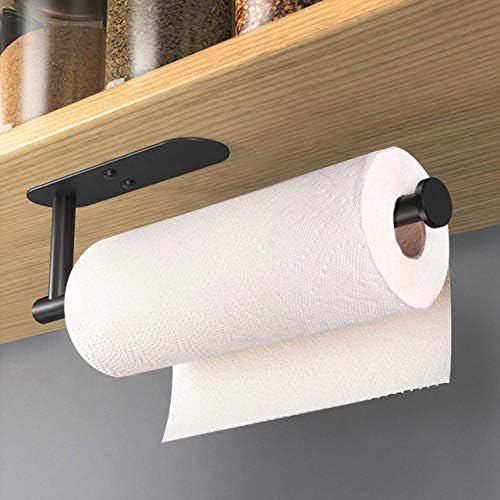VAEHOLD Adhesive Paper Towel Holder Under Cabinet Wall Mount