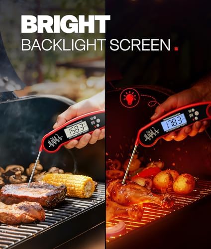 Meat Thermometer Digital, 1-2 Sec Instant Read