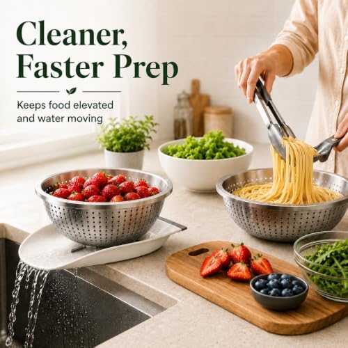 Stainless Steel Colander Set