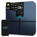 Smart Scale Ultra with 4.3" Color Display, Digital Scale for Body Weight BMI Muscle Mass, Heart Rate Monitor, Wi-Fi & Bluetooth Weight Scale with Baby/Pet/Luggage Mode, 400lbs, Black