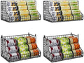 4 Pack Stackable Can Rack Organizer