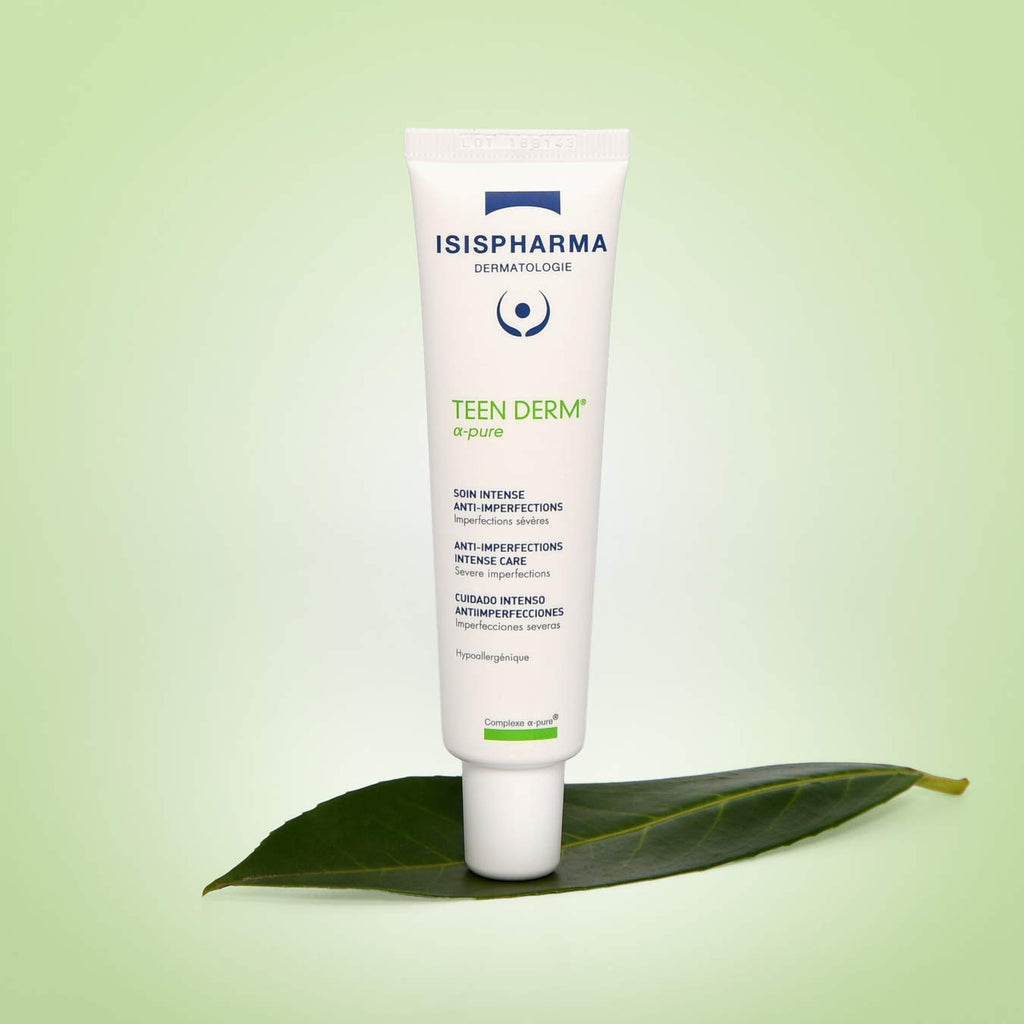 Isis Pharma Teen Derm A-Pure Purifying Gel-Cream for Teenage Skin with Salicylic Acid - 30ml