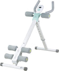 leikefitness Height Adjustable Ab Trainer Abdominal Whole Body Workout Machine Waist Cruncher Core Toner, Leg, Thighs, Buttocks Shaper with LCD Monitor AB9300
