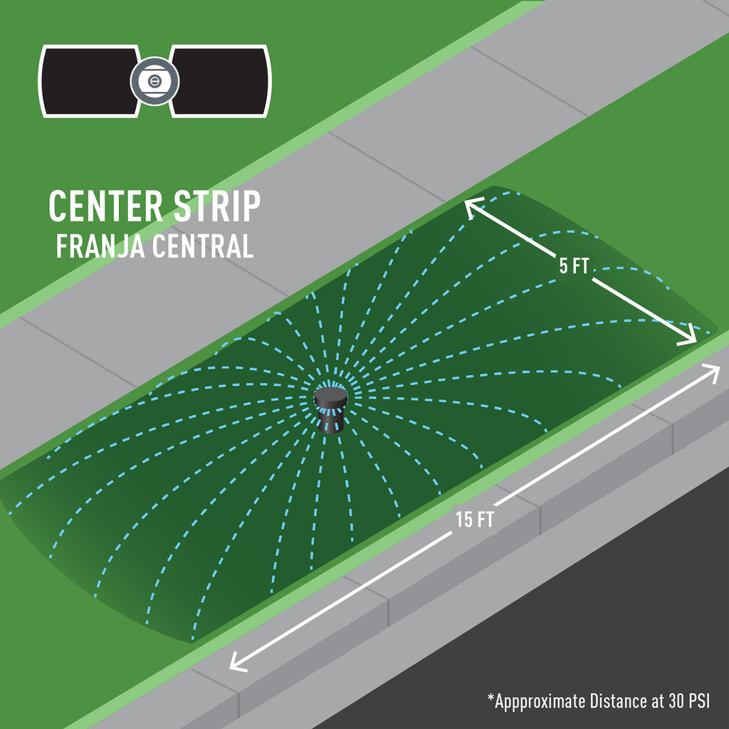 5' x 30' Center Strip Pattern Spray Nozzle 53507