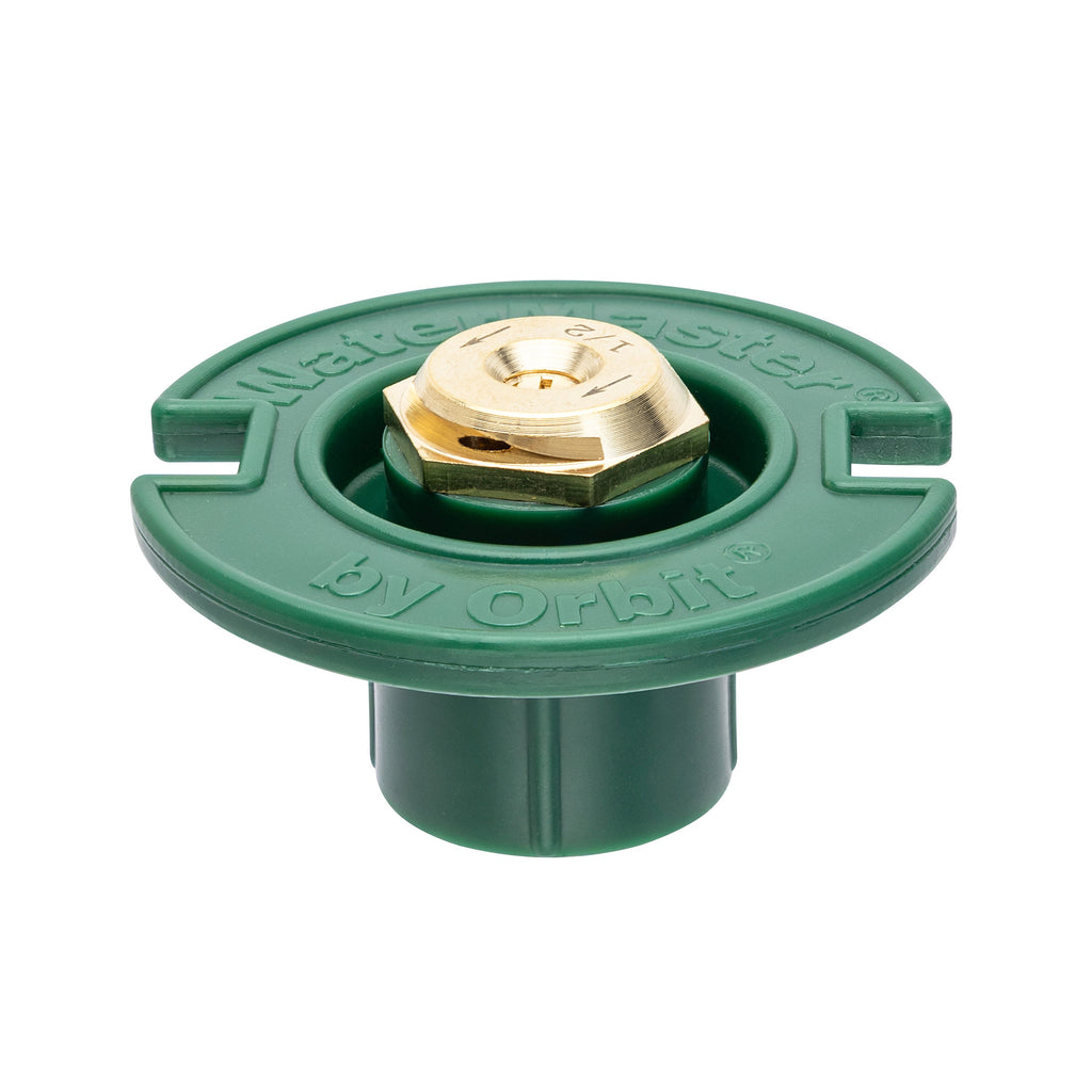 Plastic Flush Head w/Brass Half Pattern Nozzle 54025