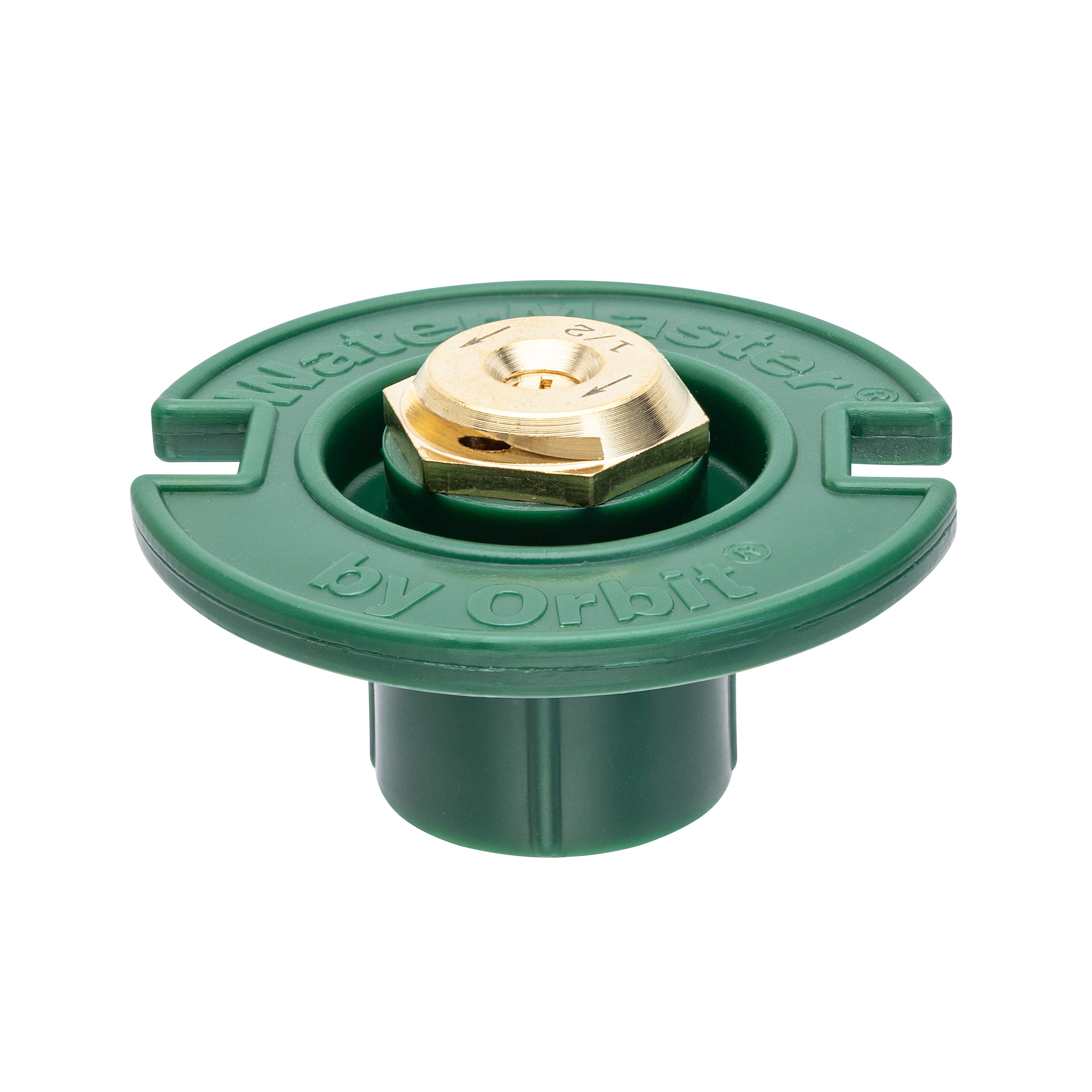 Plastic Flush Head w/Brass Half Pattern Nozzle 54025
