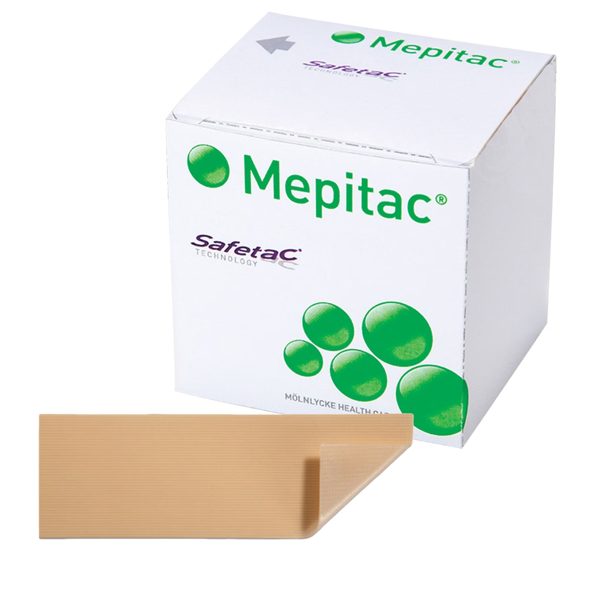 Mepitac Silicone Medical Tape, 3/4 X 118 Inch, Tan MK