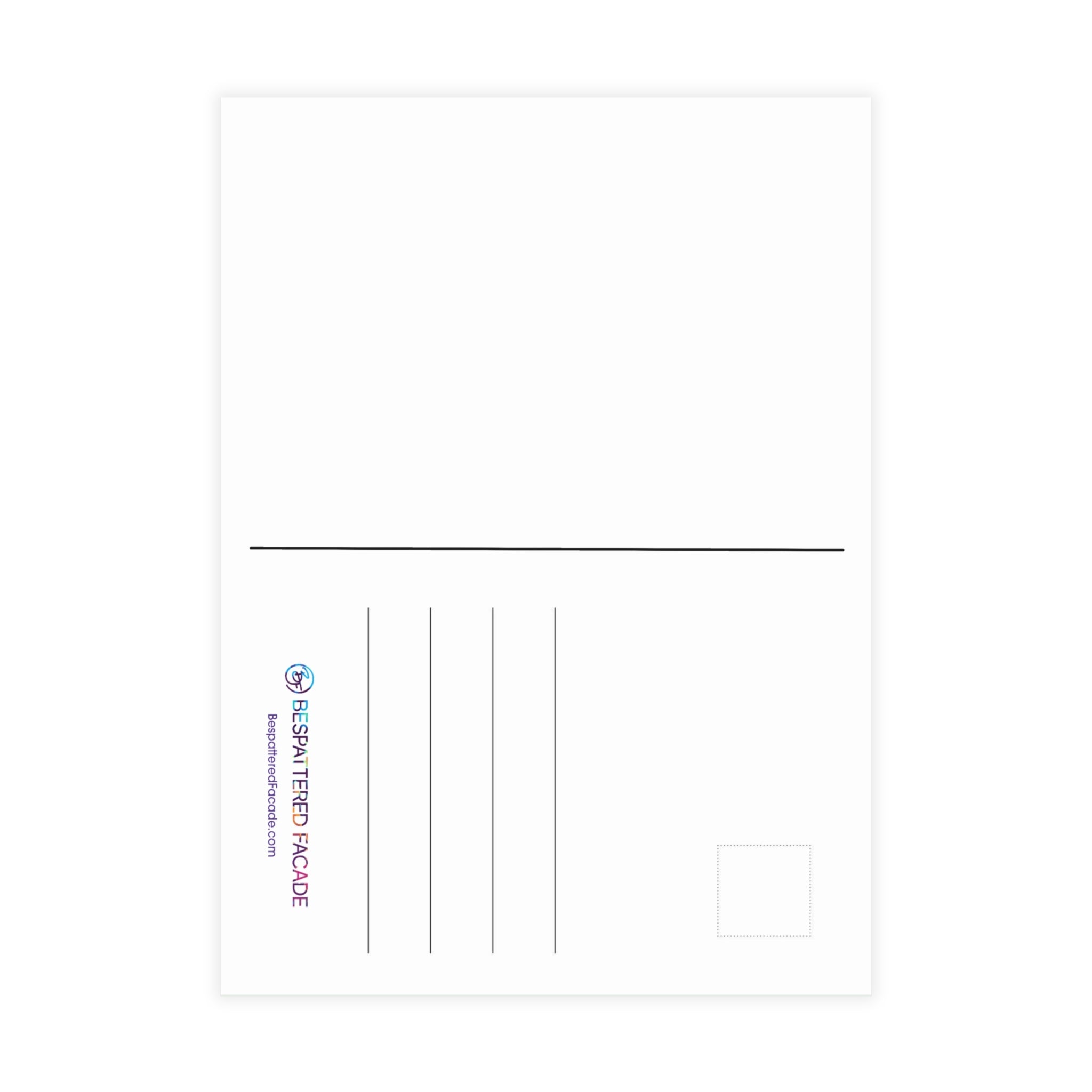 Bespattered Facade Make Empathy Great Again Postcards (no envelopes) | Sets of 10, 30, or 50
