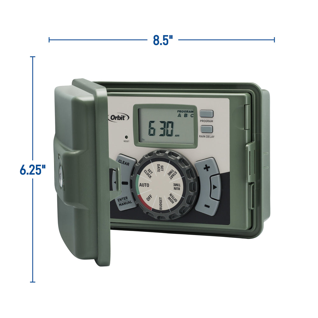 Easy-Set Logic® Outdoor Irrigation Sprinkler Controllers 57894, 57896, 57900, 57892
