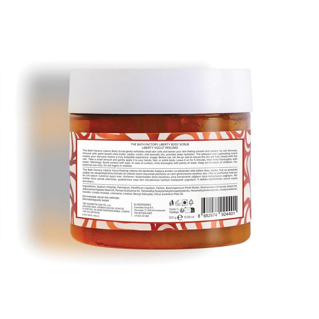 The Bath Factory Liberty Body Scrub for Smooth Skin 300g