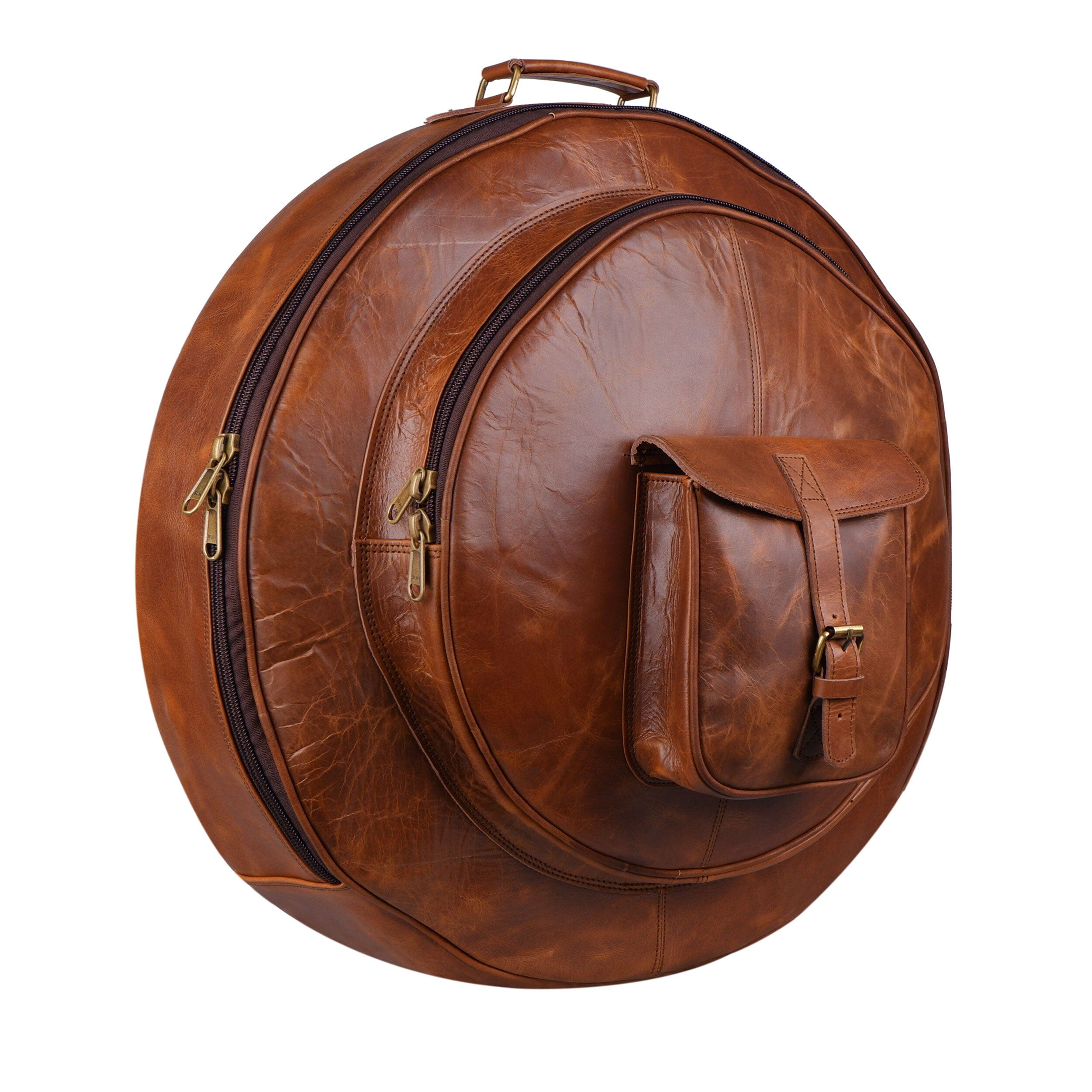 Rustic Buffalo Cymbal Case