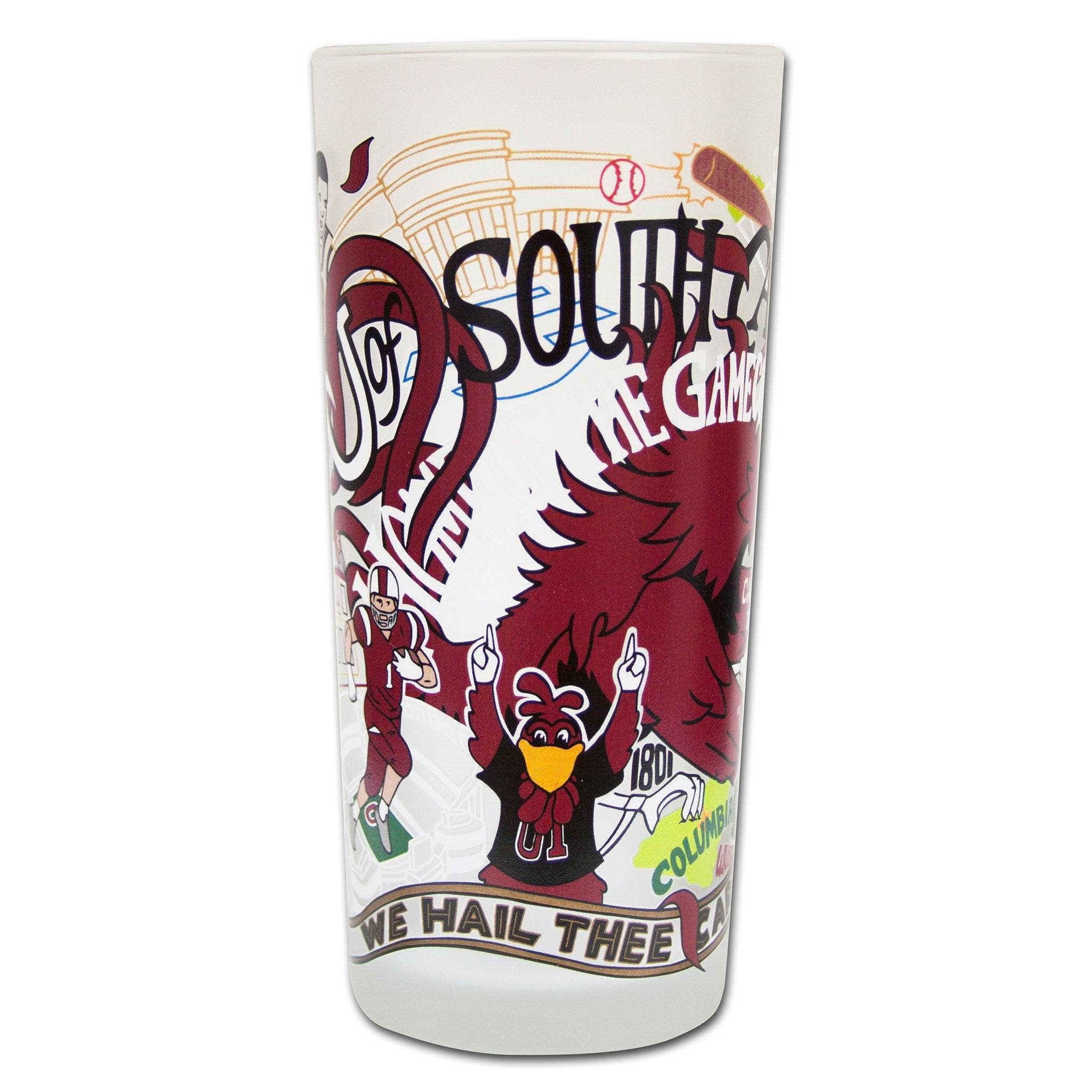 catstudio - South Carolina, University of Collegiate Drinking Glass