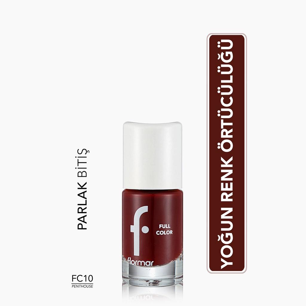 Flormar Full Color High Pigment Nail Polish FC10 Penthouse 8ml