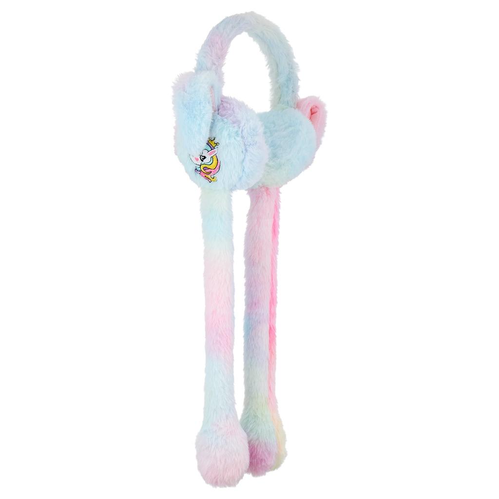 Eklips Colorful Unicorn Kids Plush Earmuffs