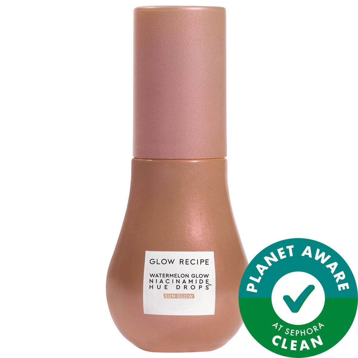 Glossier Watermelon Glow Niacinamide Hue Drops Serum - Brightening, Hydrating Niacinamide Serum for Uneven Skin Tone