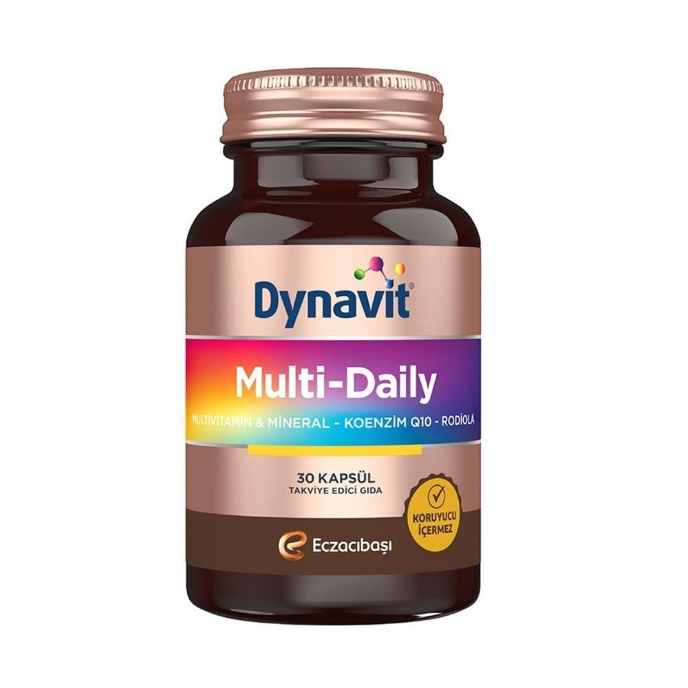 Dynavit Multivitamin with Koenzim Q10 and Rhodiola - 30 Capsules