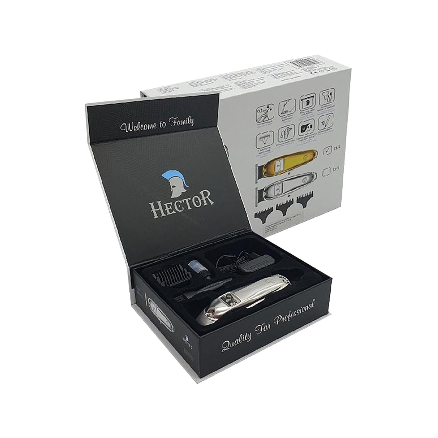 Hector Troy Zero İ3 Hair Clipper for Men - Professional Hair Cutting Machine with High Precision Cutting