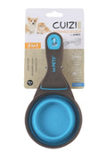 M-Pets Cuizi 3-in-1 Pet Food Measuring Scoop Blue 237ml