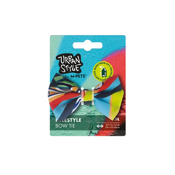 M-Pets Urban Style Freestyle Dog Bow Tie Medium
