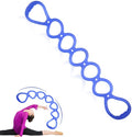7 Ring Stretch Resistance Exercise Band, BetterJonny Workout Bands Yoga Stretching，Foot, Leg and Arm Exerciser for Home or Fitness Center Workout Walking Exercise