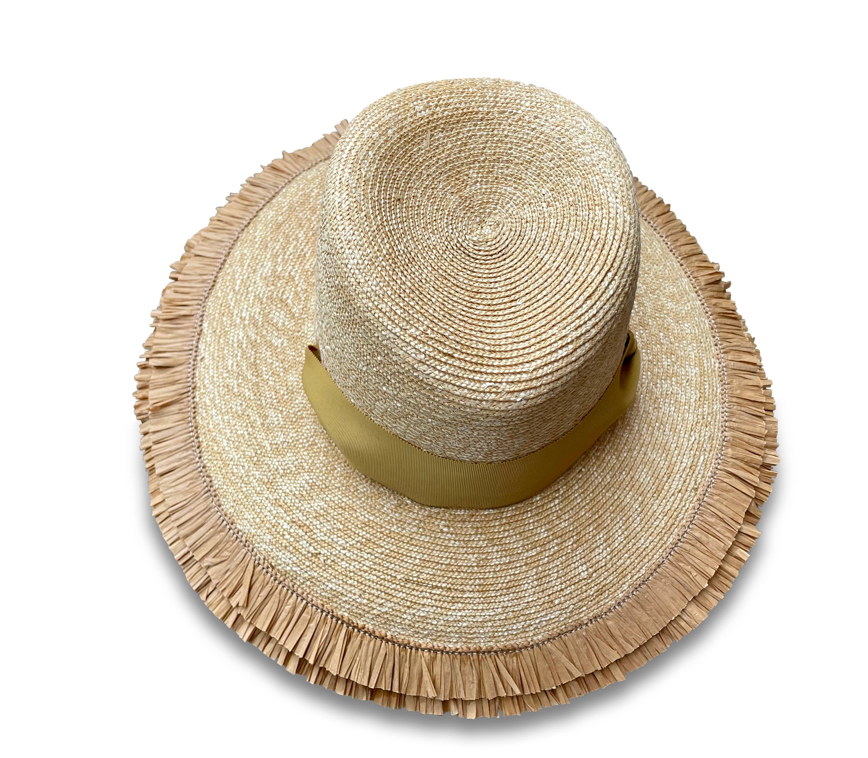 Cha Cha's House of Ill Repute - Bijoux - Fringed Sun Hat
: Medium 22.5/23