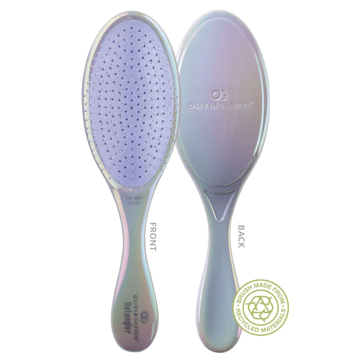 Olivia Garden Opal Detangler Brush Limited Edition Purple - OGD-GF1