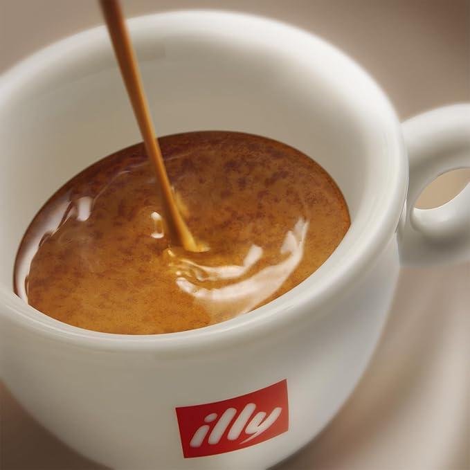illy Ground Coffee Espresso - 100% Arabica Beans – Classico Decaf Roast - Notes of Caramel, Toasted Bread & Chocolate - Rich Aromatic Profile - No Preservatives – 8.8 Ounce
