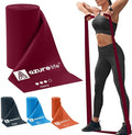 Professional 8 Yards Bulk Resistance Bands Rolls or 5,6,7 ft. Long Non-Latex Elastic Exercise Bands, Stretch Bands for PT, Yoga, Pilates, Rehab, at-Home or The Gym Workouts