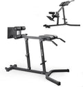 LIONSCOOL Heavy-Duty Adjustable Roman Chair - Back Extension Bench with Multiple Adjustment Functions- Hyperextension Bench Perfect for Home Gym