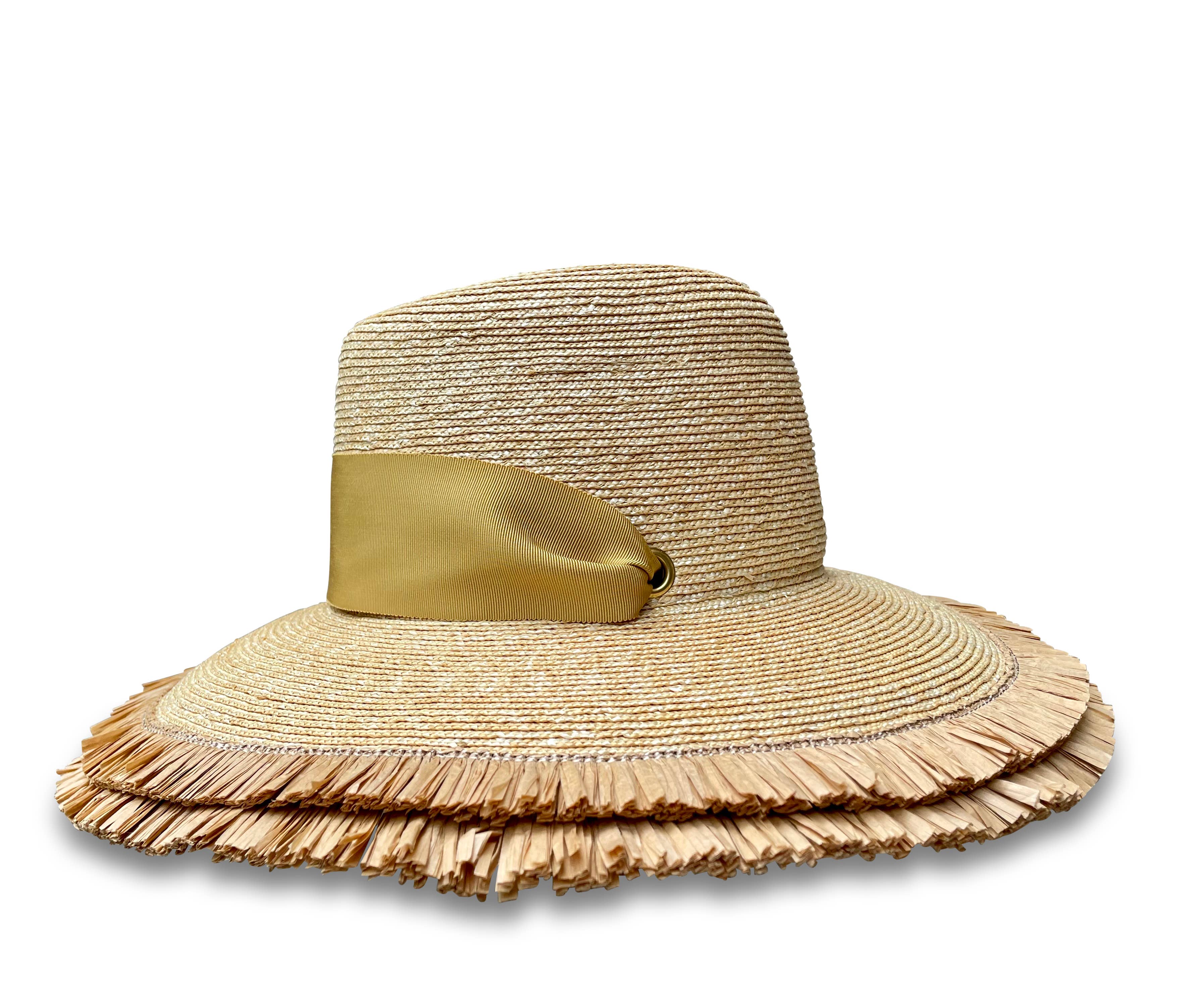 Cha Cha's House of Ill Repute - Bijoux - Fringed Sun Hat
: Medium 22.5/23
