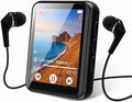 64GB MP3 Player Bluetooth 5.3 Touch Screen Music Player Portable mp3 Player with Speakers high Fidelity Lossless Sound Quality mp3 FM Radio Recording e-Book MP3 Player Support (128GB)