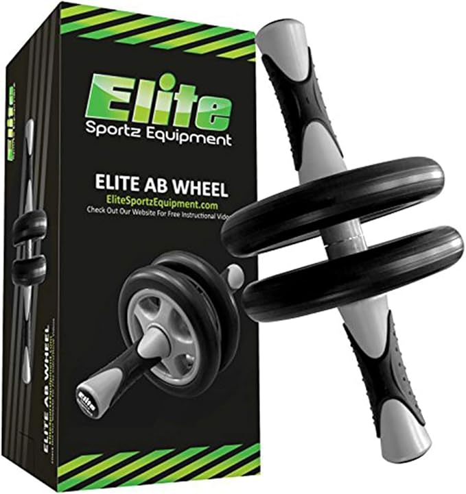 Ab Roller Wheel, Abs Workout Equipment for Abdominal & Core Strength Training, Strength Training Accessories for Abs, Exercise Wheel for Men Women