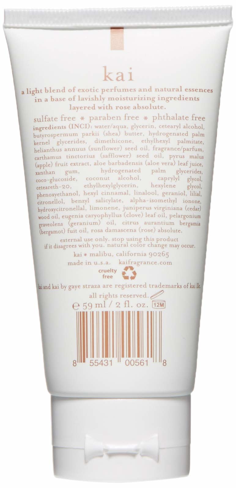 kai Rose Hand Cream