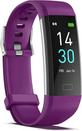 ENGERWALL Fitness Tracker with Step Counter/Calories/Stopwatch, Activity Tracker with Heart Rate Monitor, IP68, Health Tracker with Sleep Tracker, Smartwatch, Pedometer Watch for Women Men Kids
