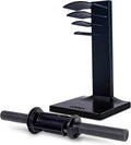 Chirp Focus Muscle Roller Handle and Wheel Rack - Equipment for Deeper Muscle Recovery and Secure Storage, Best Combined with 4-Inch Focus Wheel - 15.5" (39cm)