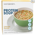WonderSlim Protein Soup, Chicken Noodle, 70 Calories, 12g Protein, No Fat, Low Carb (7ct)