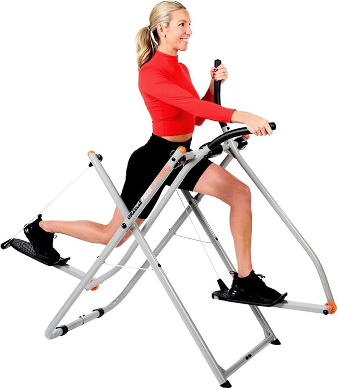 Gazelle Tony Little Total Body Fitness Workout Exercise Elliptical Glider Supports 250-300lbs with Low-Impact Design for Home Gym