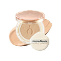 Skin Barrier Glow Cover Cushion, All-day Coverage, Glow Finish, Lightweight, Skincare-Like Texture, Non-cakey Makeup, Korean Cushion Foundation (#23W Sunlight, 0.15 oz)