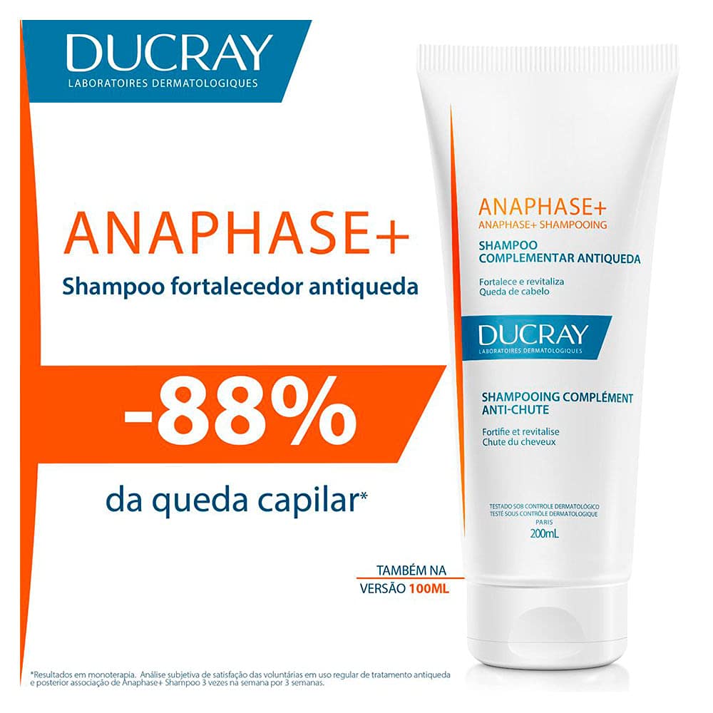 Ducray Anaphase+ Conditioner - Nourishing & Strengthening Hair Care for Damaged Hair