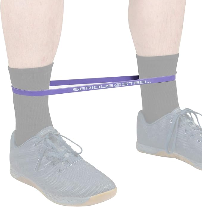Serious Steel Fitness 12 inch Resistance Band - Deadlift & Hip Band for Glute Activation & Dynamic Warm Up