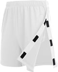 Deyeek Unisex Tear Away Shorts Snap On Athletic Cotton Shorts Post Knee Surgery Recovery Hip Replacement Pants with Pockets