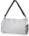 C&F BOGMOST Small Gym Bag for Women & Men,Small Lightweight Duffel Bag Carry On Bags Mini Duffel Travel Bag Waterproof Sports Bags for Workout/Sport/Travel, Grey