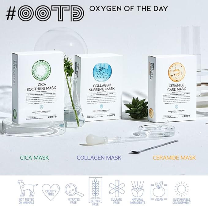Rejuvenating Retinol Sheet Mask Korean Vegan Wrinkle Lifting, Plumping and Moisturizing Sheet Mask, Retinol, Ceramide, Hyaluronate 10EA